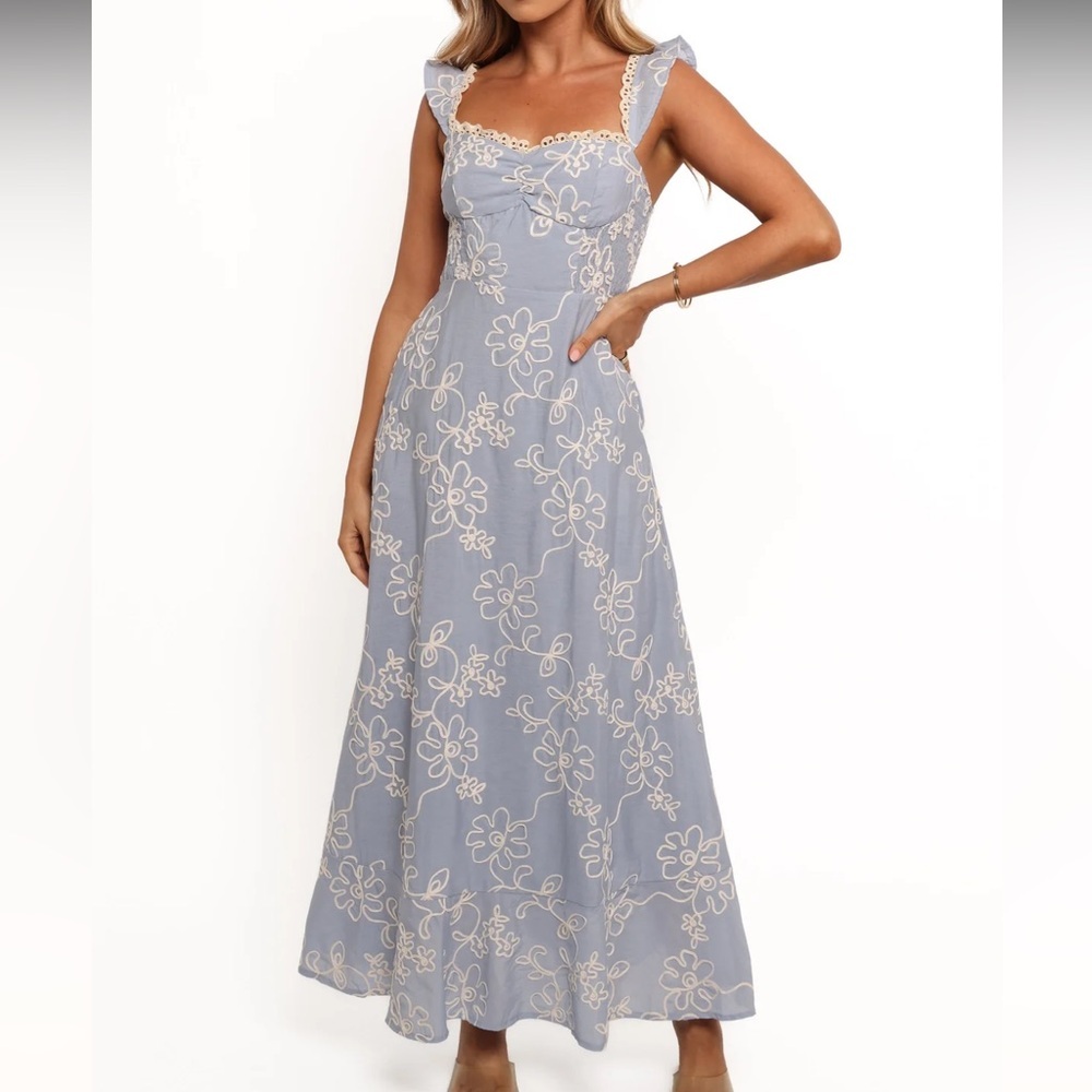 Petal & Pup Elise Midi Dress Size XS - Picture 2 of 8